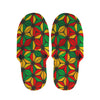 Geometric Reggae Pattern Print Slippers