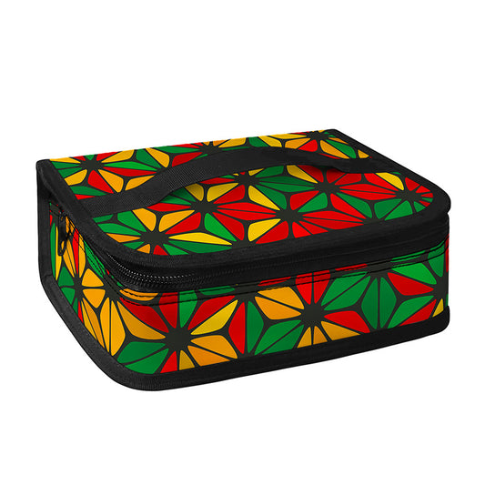 Geometric Reggae Pattern Print Small Lunch Bag