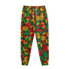 Geometric Reggae Pattern Print Sweatpants