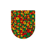 Geometric Reggae Pattern Print Toilet Lid Cover