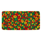 Geometric Reggae Pattern Print Towel