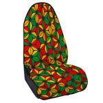 Geometric Reggae Pattern Print Waterproof Car Seat Cover