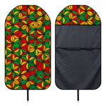 Geometric Reggae Pattern Print Waterproof Car Seat Cover