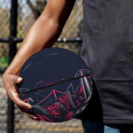 Geometric Samurai Mask Print Basketball