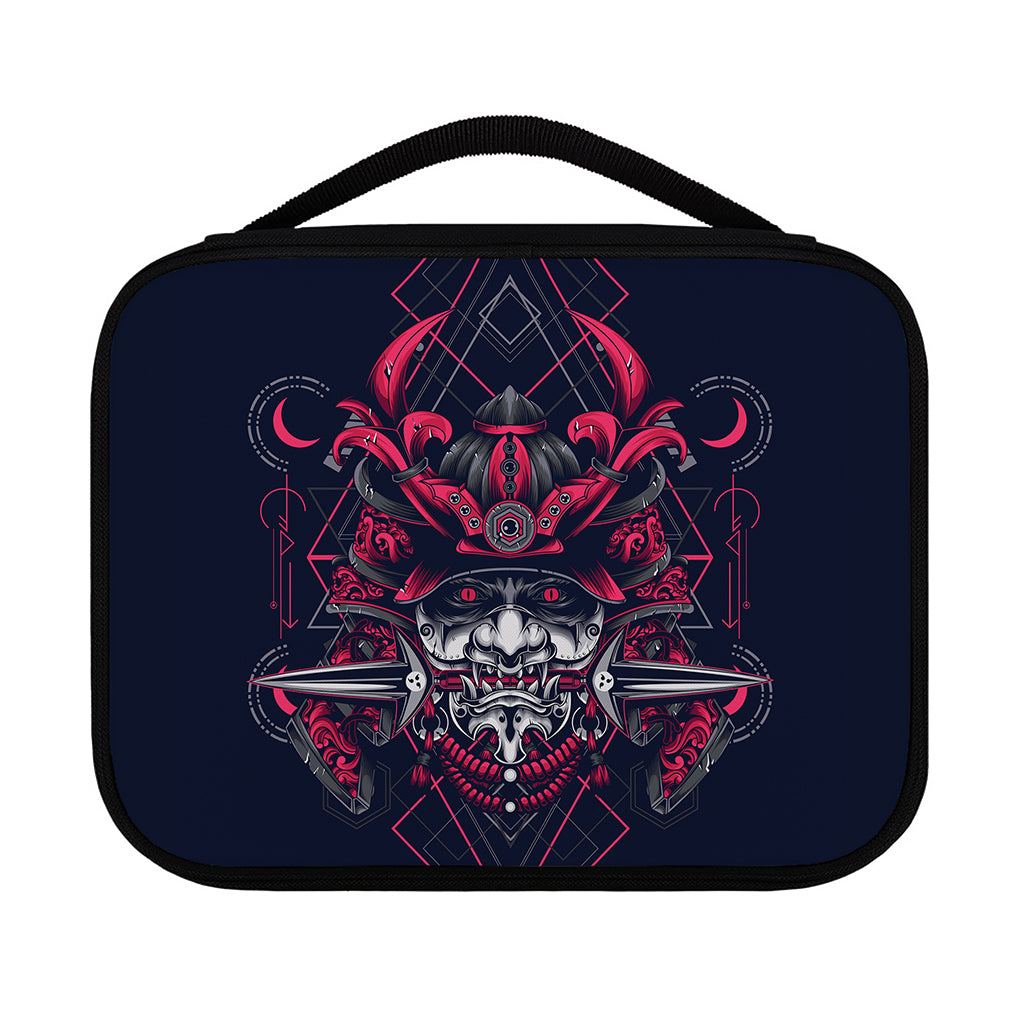 Geometric Samurai Mask Print Classic Bible Case