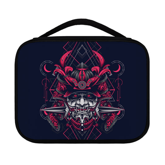 Geometric Samurai Mask Print Classic Bible Case