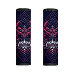 Geometric Samurai Mask Print Handle Covers