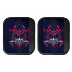 Geometric Samurai Mask Print Handle Covers