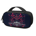 Geometric Samurai Mask Print Portable Cooler Travel Case