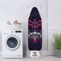 Geometric Samurai Mask Print Ironing Board Cover