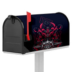 Geometric Samurai Mask Print Mailbox Cover