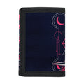 Geometric Samurai Mask Print Trifold Wallet