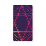 Geometric Star of David Print Baby Crib Sheet