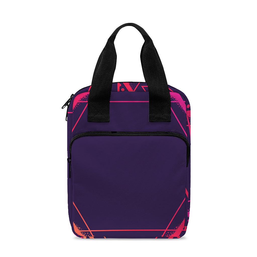 Geometric Star of David Print Bible Tote Bag