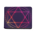 Geometric Star of David Print Bifold Wallet