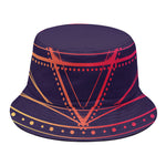 Geometric Star of David Print Bucket Hat