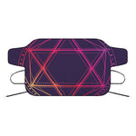 Geometric Star of David Print Car Windshield Snow Cover