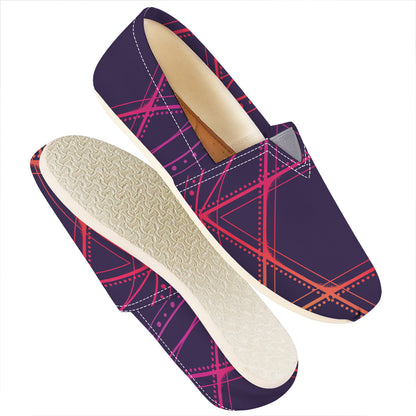 Geometric Star of David Print Casual Shoes