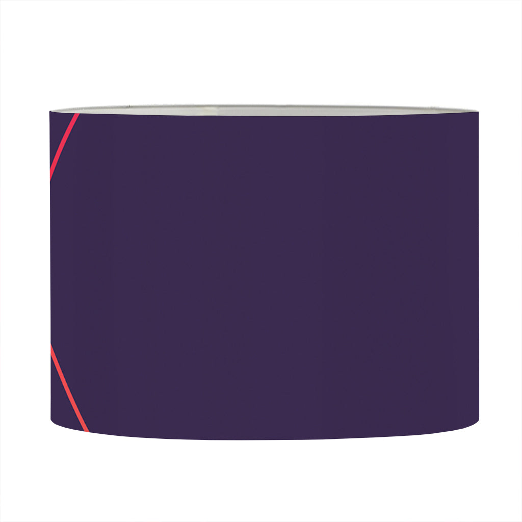 Geometric Star of David Print Drum Lamp Shade