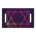 Geometric Star of David Print Golf Cart Seat Cover