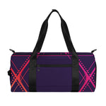 Geometric Star of David Print Gym Bag