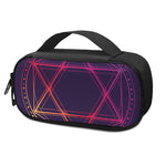 Geometric Star of David Print Insulin Cooler Travel Case