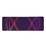 Geometric Star of David Print Long Kitchen Mat