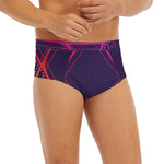 Geometric Star of David Print Men's Briefs