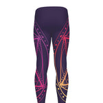 Geometric Star of David Print Men's leggings