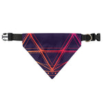 Geometric Star of David Print Over The Collar Dog Bandana