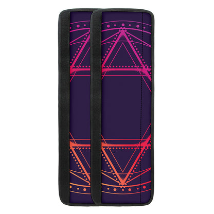 Geometric Star of David Print Refrigerator Handle Covers