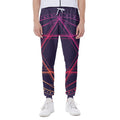 Geometric Star of David Print Joggers