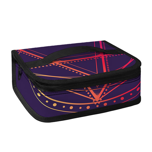 Geometric Star of David Print Small Lunch Bag