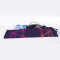 Geometric Star of David Print Sports Towel