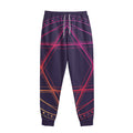 Geometric Star of David Print Sweatpants