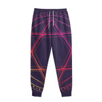 Geometric Star of David Print Sweatpants