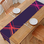 Geometric Star of David Print Table Runner