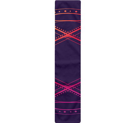 Geometric Star of David Print Table Runner