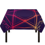 Geometric Star of David Print Tablecloth