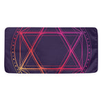 Geometric Star of David Print Towel