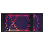 Geometric Star of David Print Trifold Wallet