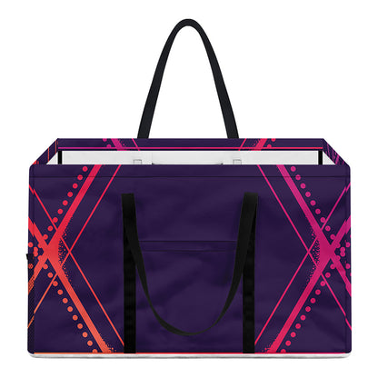 Geometric Star of David Print Utility Tote Bag
