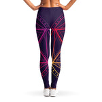 Geometric Star of David Print Women's Leggings