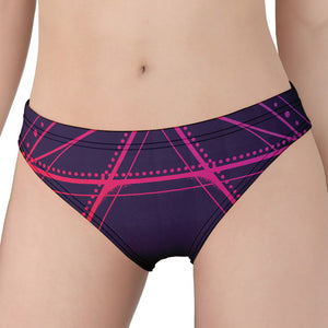 Geometric Star of David Print Women's Panties