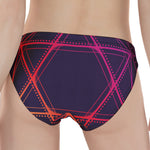 Geometric Star of David Print Women's Panties