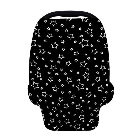 Geometric Star Pattern Print Baby Seat Cover