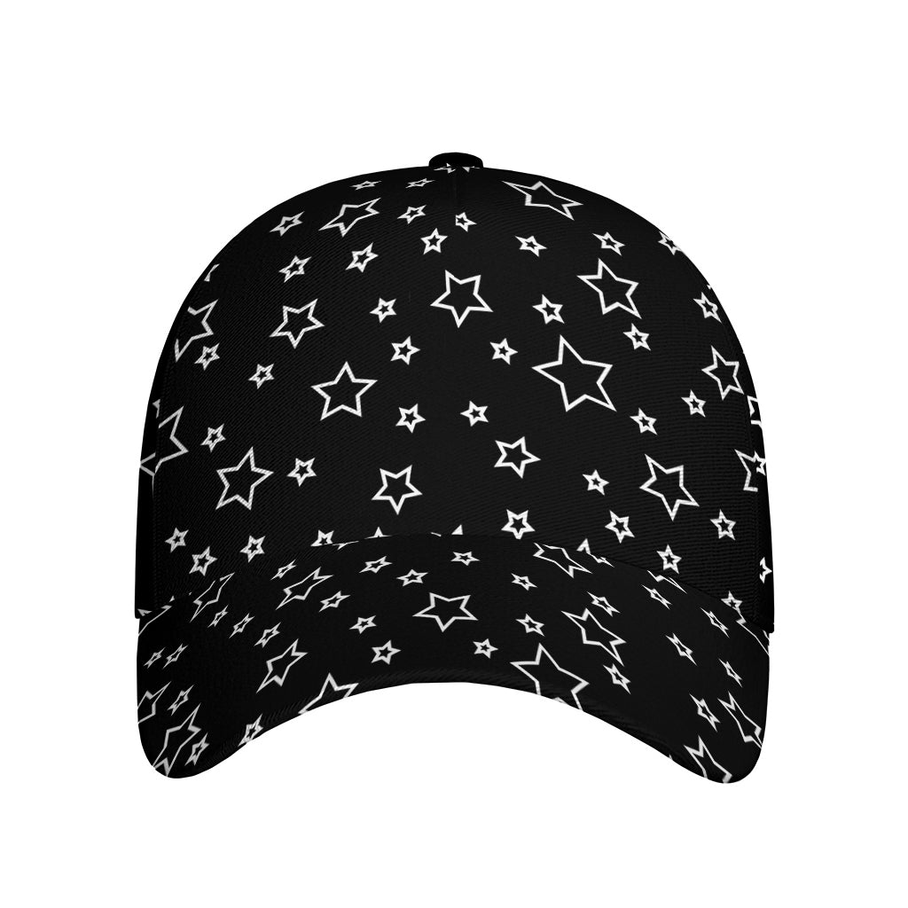 Geometric Star Pattern Print Baseball Cap