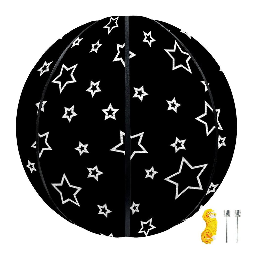 Geometric Star Pattern Print Basketball