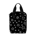 Geometric Star Pattern Print Bible Tote Bag