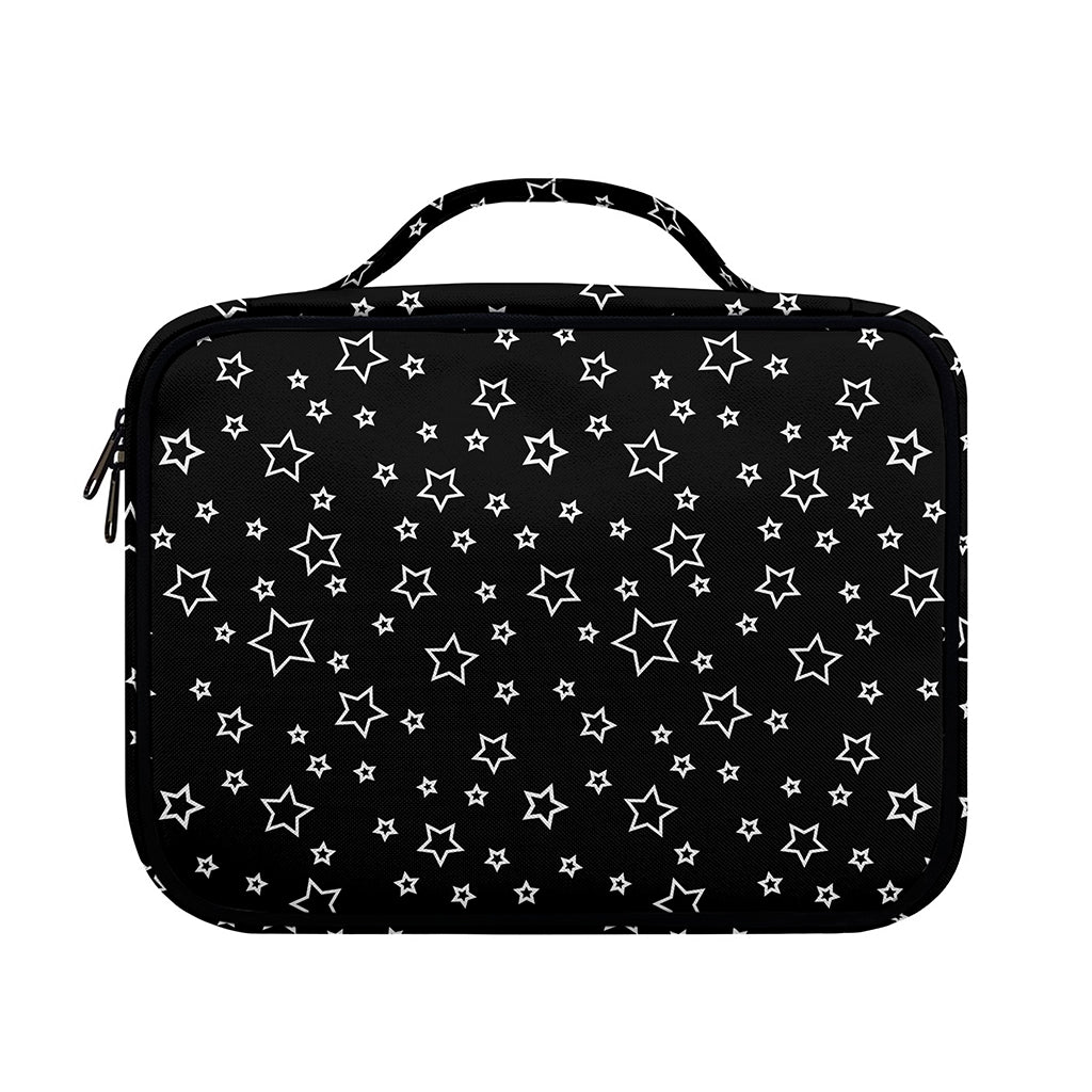 Geometric Star Pattern Print Briefcase Bible Bag